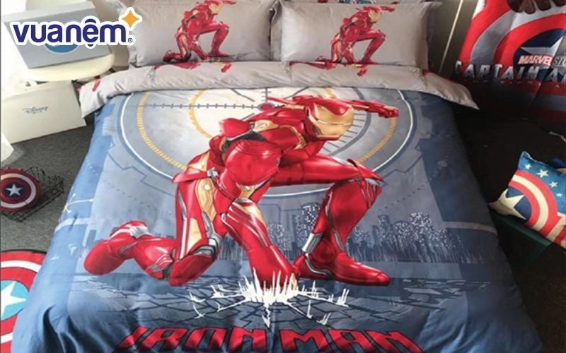 Ga giường cho trẻ hình Iron Man