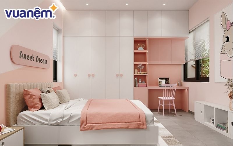 Chọn giường ngủ cho bé gái phải dựa trên sở thích và tính cách của trẻ