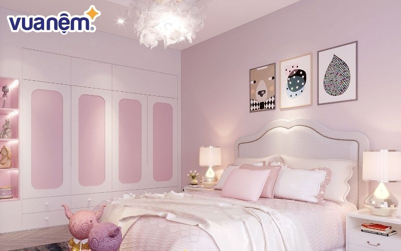 Độ an toàn của giường ngủ cho bé gái cũng rất quan trọng