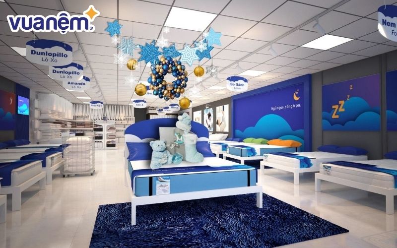 Đến Vua Nệm mua sắm các sản phẩm chăn ga gối nệm