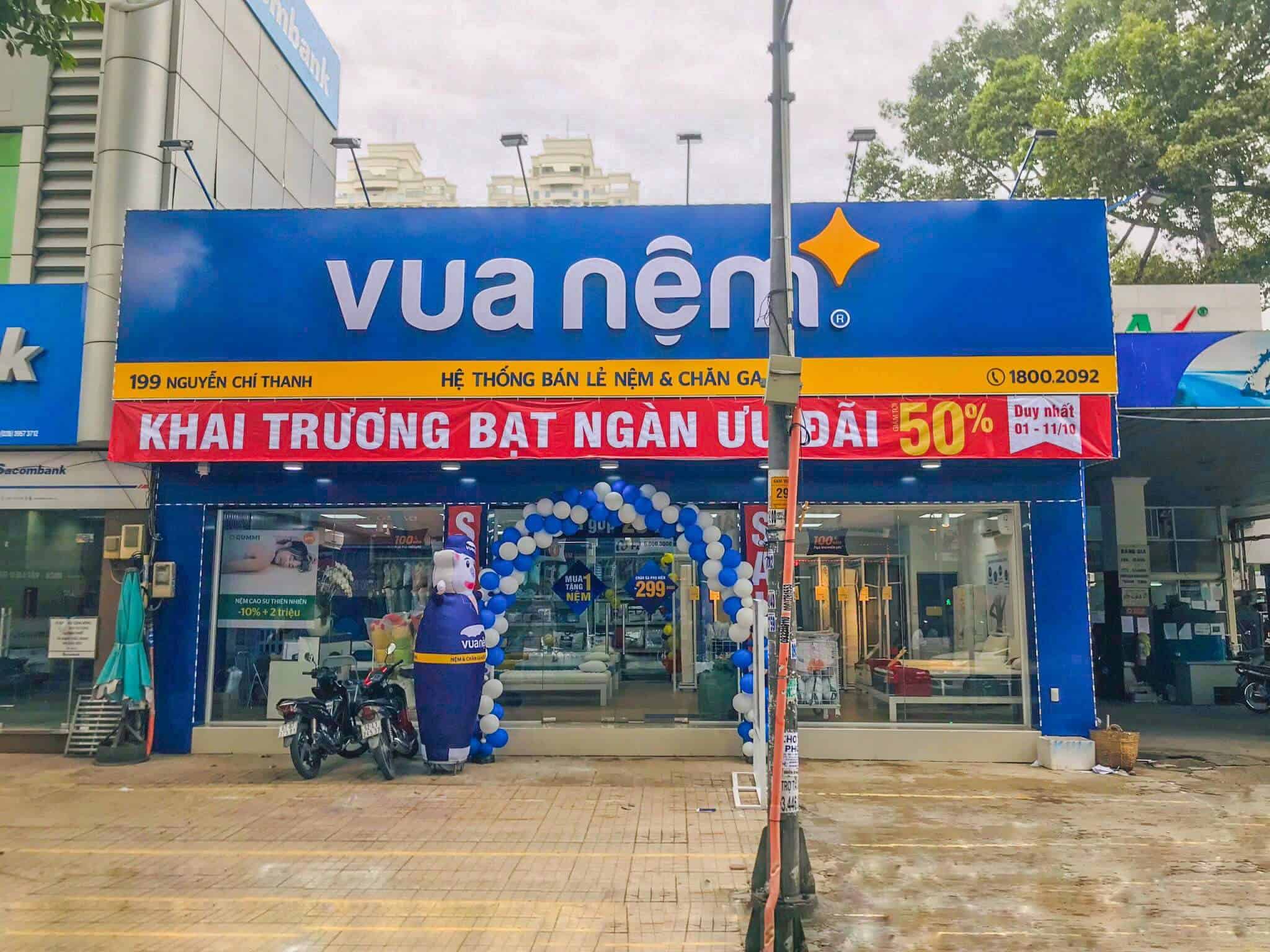 Khai trương Vua Nệm Nguyễn Chí Thanh