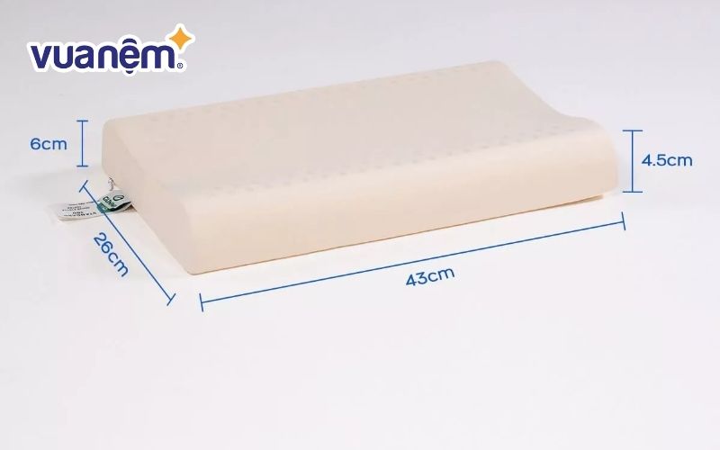 Gối cao su 100% thiên nhiên cho trẻ em Gummi Pudding