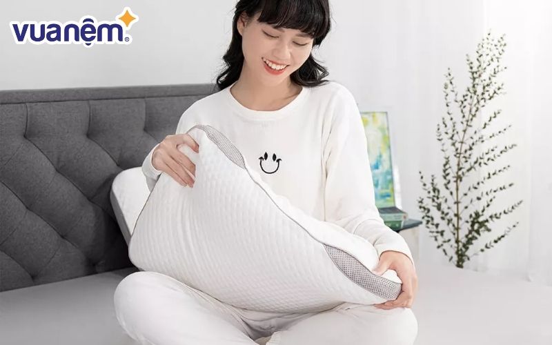 Gối ngủ cao su Gummi Standard 100% thành phần thiên nhiên