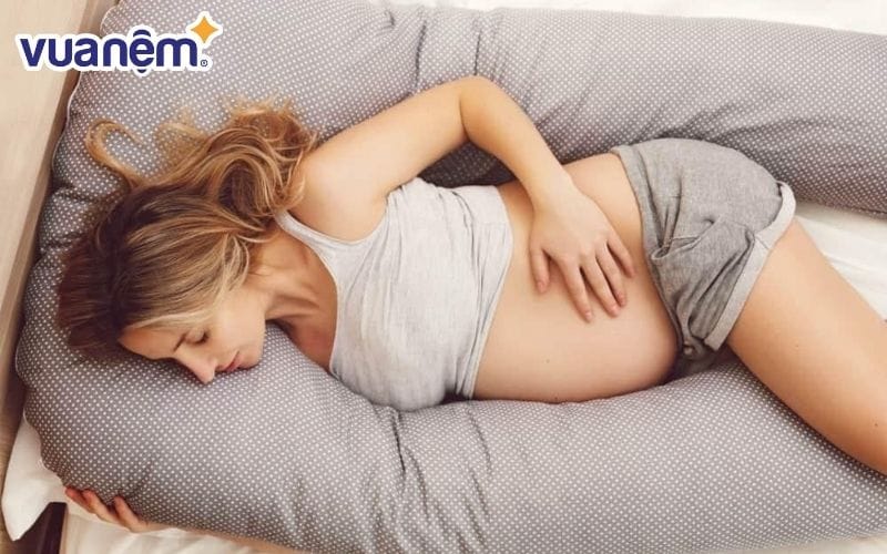 Gối chữ U cho bà bầu 5 in 1 Mamaru
