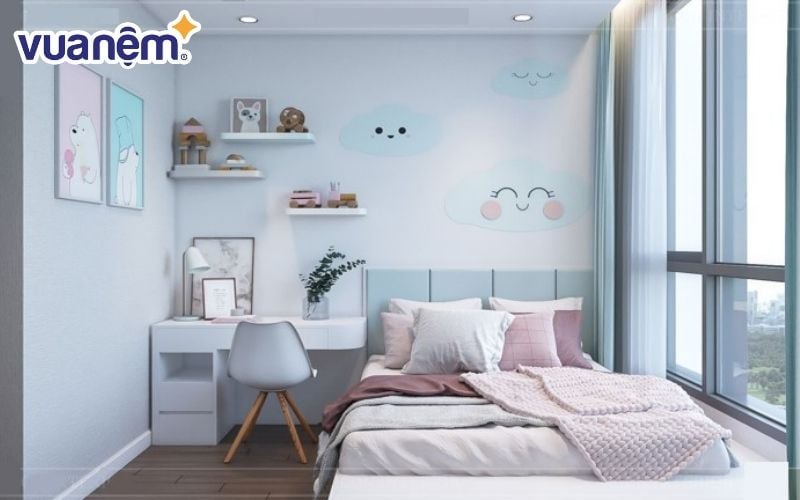 Độ rộng không gian phòng ngủ ảnh hưởng đến kích thước giường