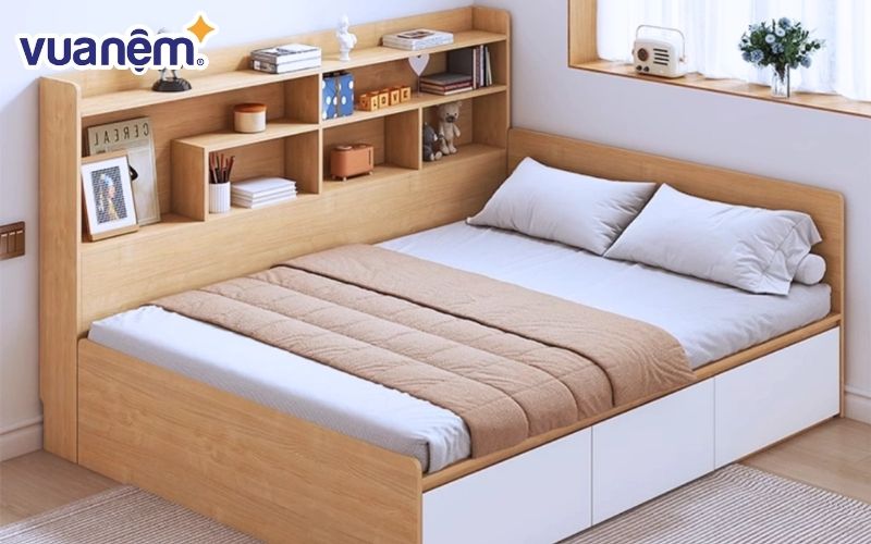 Giường ngủ bé gái lưu trữ đa năng State