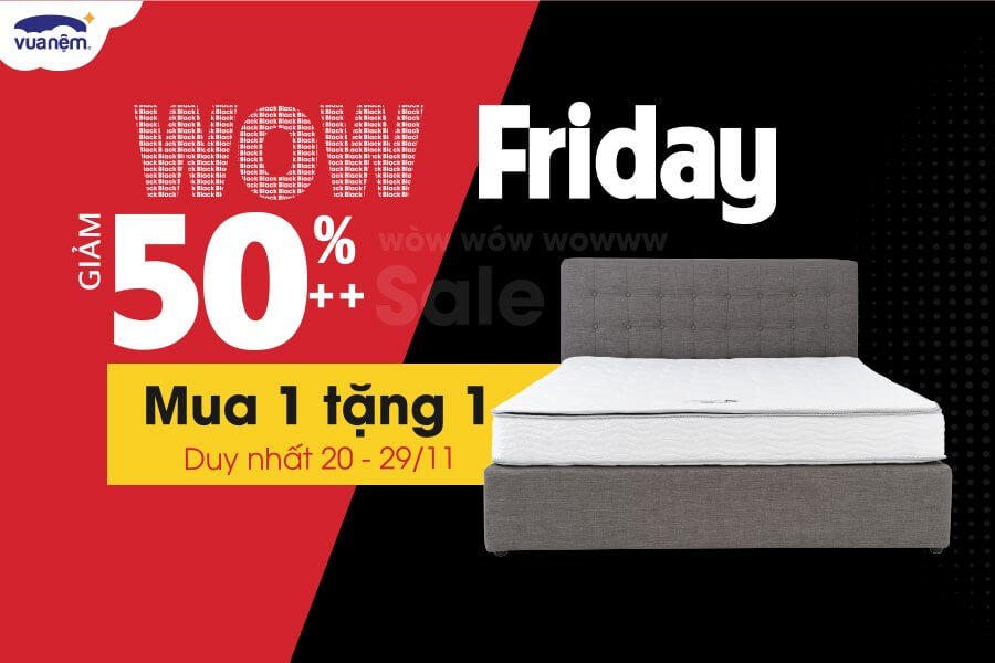 Black Friday tại Vua Nệm