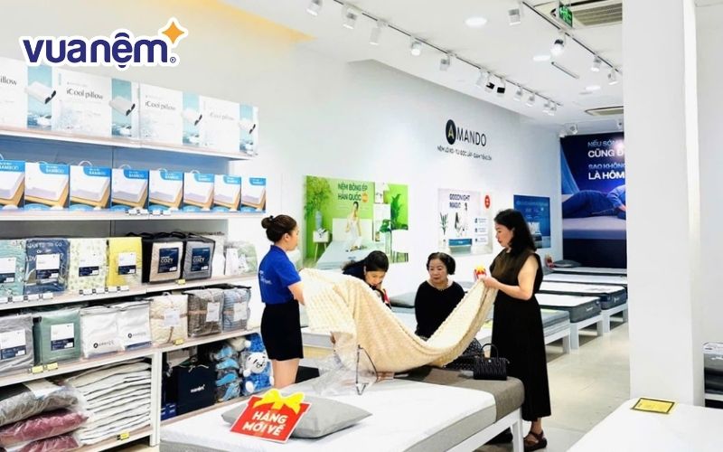 Sắm nệm chất lượng chính hãng tại Vua Nệm