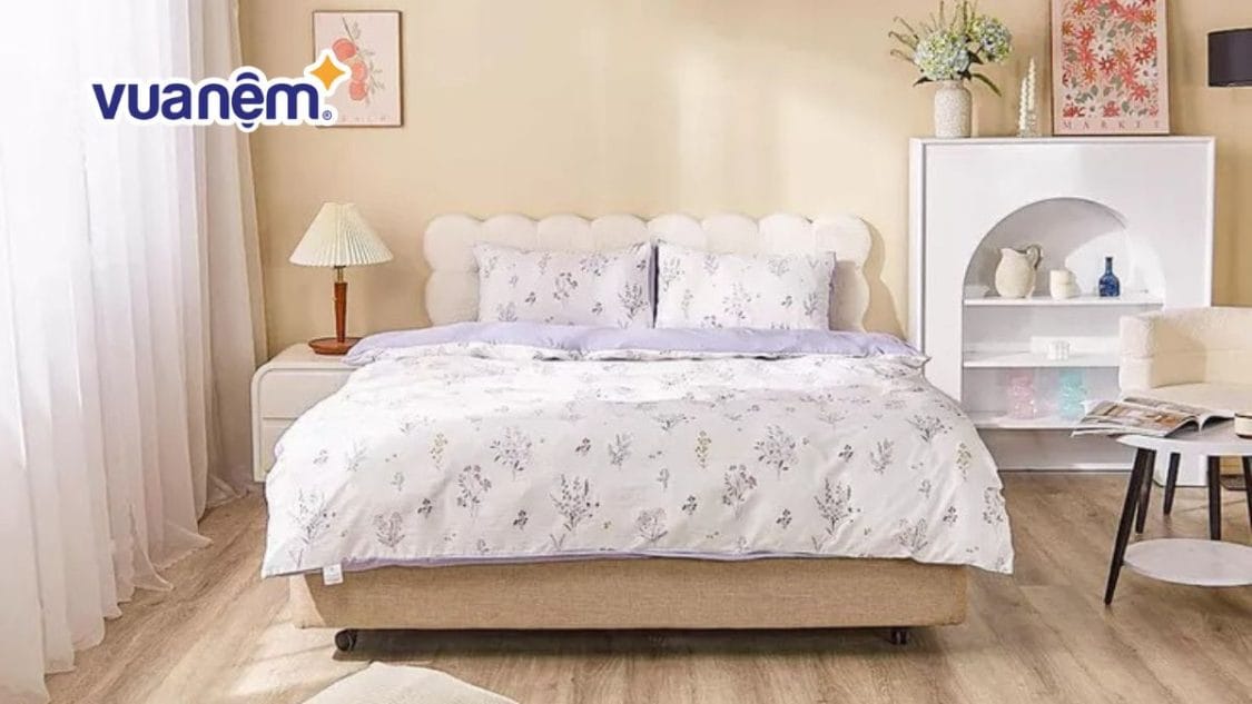 cách trải ga giường