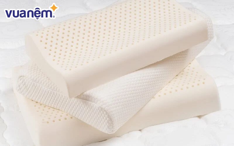 Gối cao su được làm hoàn toàn từ cao su nguyên chất, không lẫn tạp chất nên vô cùng an toàn với môi trường