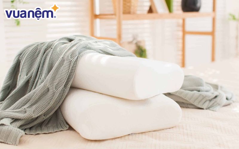 Gối cao su thiên nhiên có nhiều ưu điểm nổi trội.