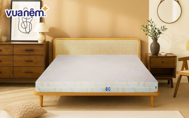 Nệm cao su latex đàn hồi tốt với tuổi thọ dài hơn