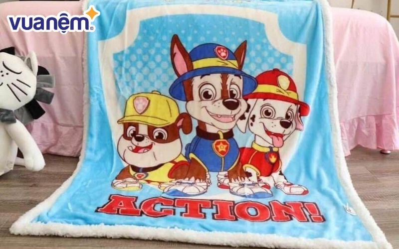 Mẫu chăn nhỏ cho bé đi học 5