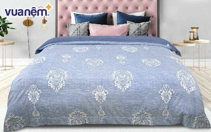 Bộ chăn ga gối Kim Cương Microtex