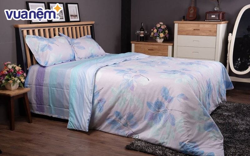 Mẫu chăn cotton nhung 1