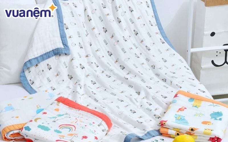Mẫu chăn cotton cho bé 1