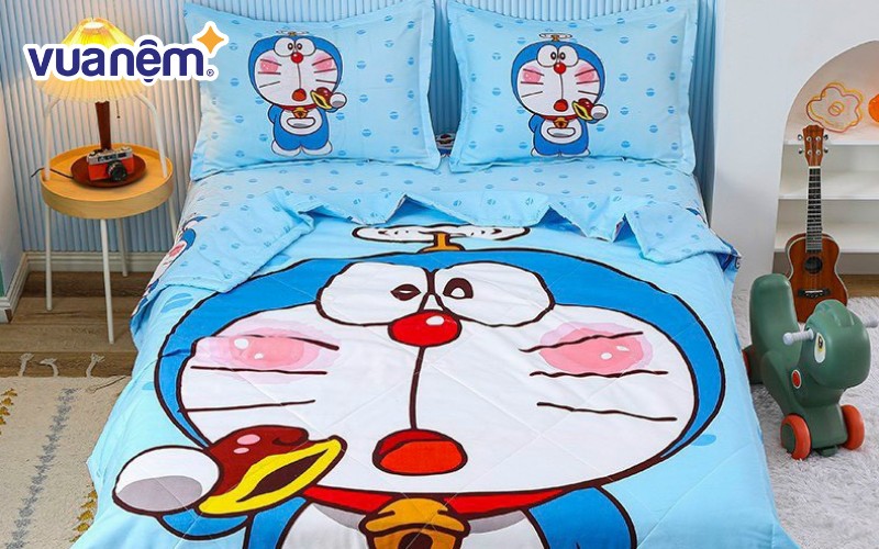 Mền Doremon cotton là lựa chọn lý tưởng cho người tiêu dùng