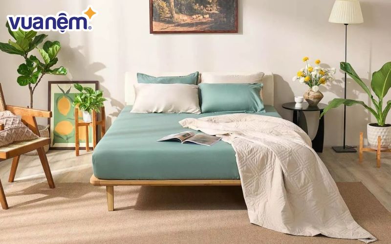 Nên chọn chất liệu chăn ga gối dễ vệ sinh và bảo quản