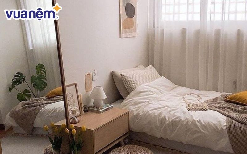 Chú ý đến màu sắc và thiết kế khi lựa chọn nệm cho chung cư