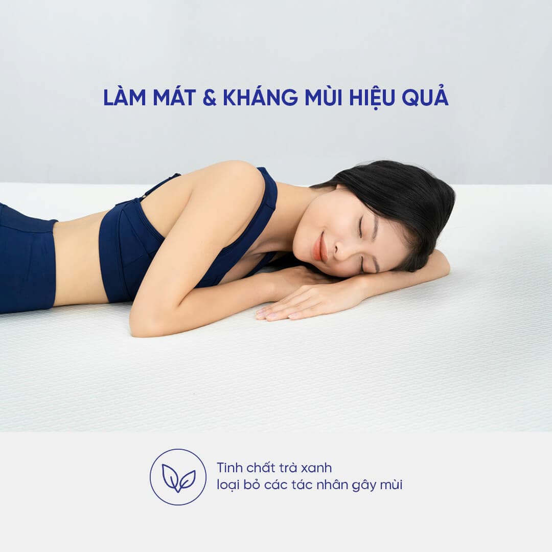 chọn nệm nằm mát lưng 