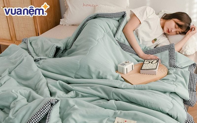 Chăn mùa hè mang lại giấc ngủ thoáng mát, dễ chịu