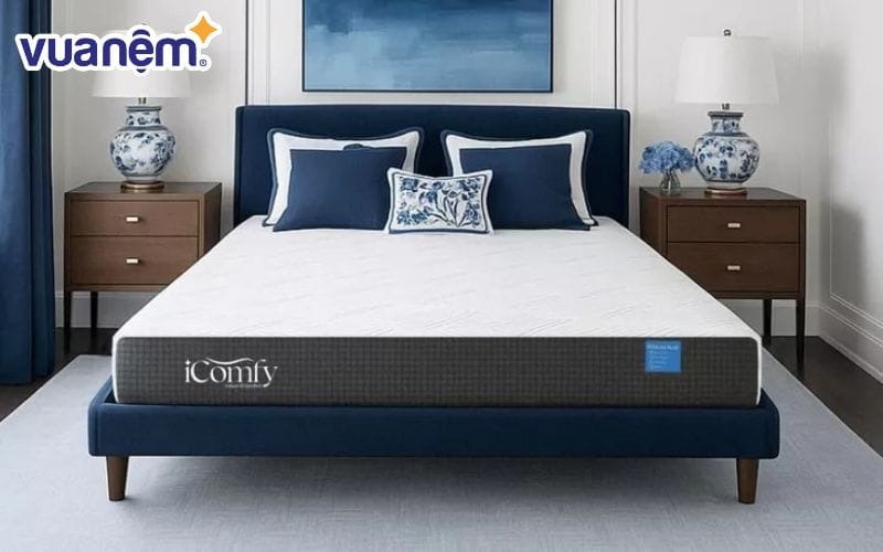 Nệm foam iComfy Coolax Plus mang lại sự thoải mái tối ưu