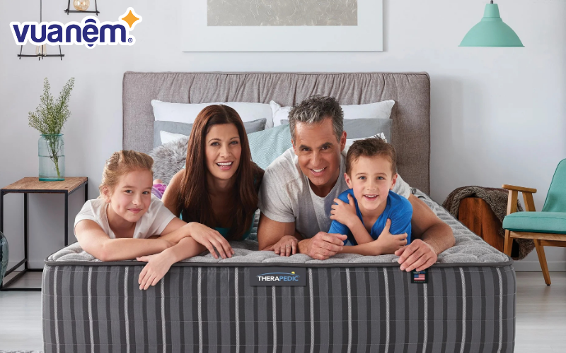 Nệm Therapedic phù hợp với những ai coi trọng giấc ngủ chất lượng