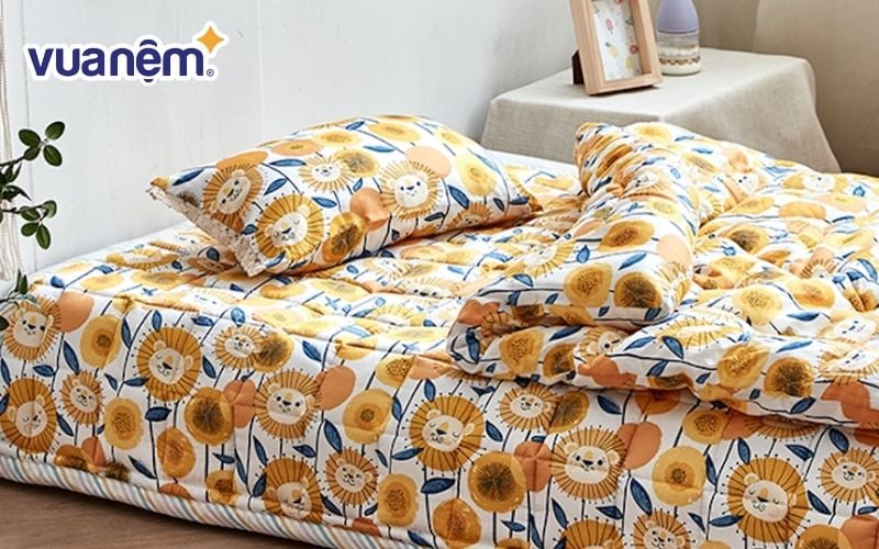 Bộ drap trải giường Hàn Quốc vải lụa Modal