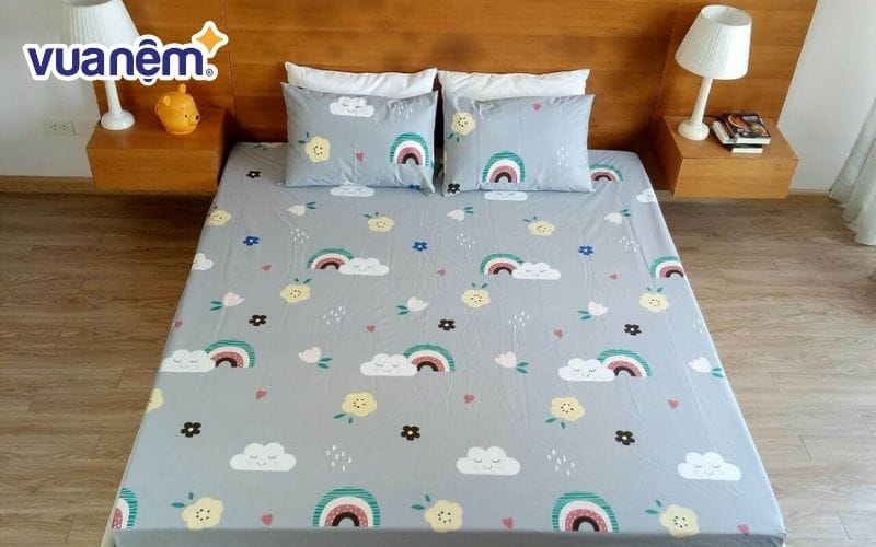 Lớp chống thấm của ga được nhập khẩu chính hãng từ Đức