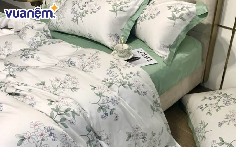 Ga giường chống khuẩn vải Bamboo - Mẫu 2