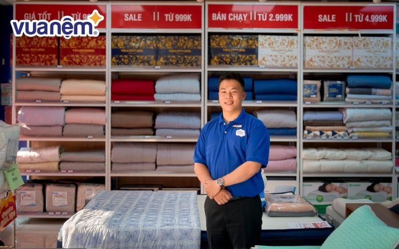 Mua ga giường màu xám giá tốt chất lượng tại Vua Nệm