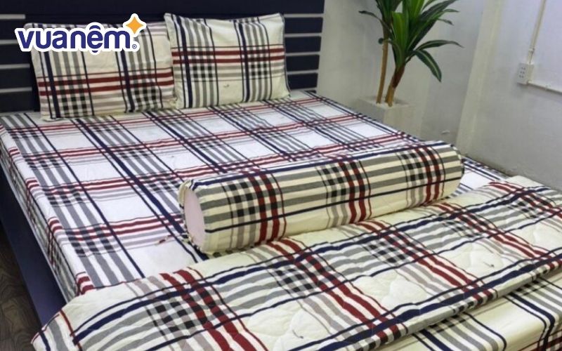 Ga giường Thắng Lợi được làm từ vải tencel cao cấp