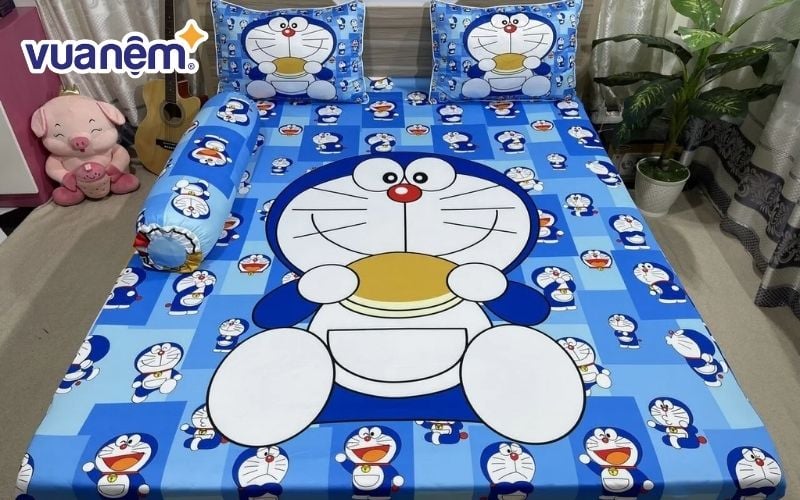 Mẫu ga giường lạnh nhân vật hoạt hình Doraemon