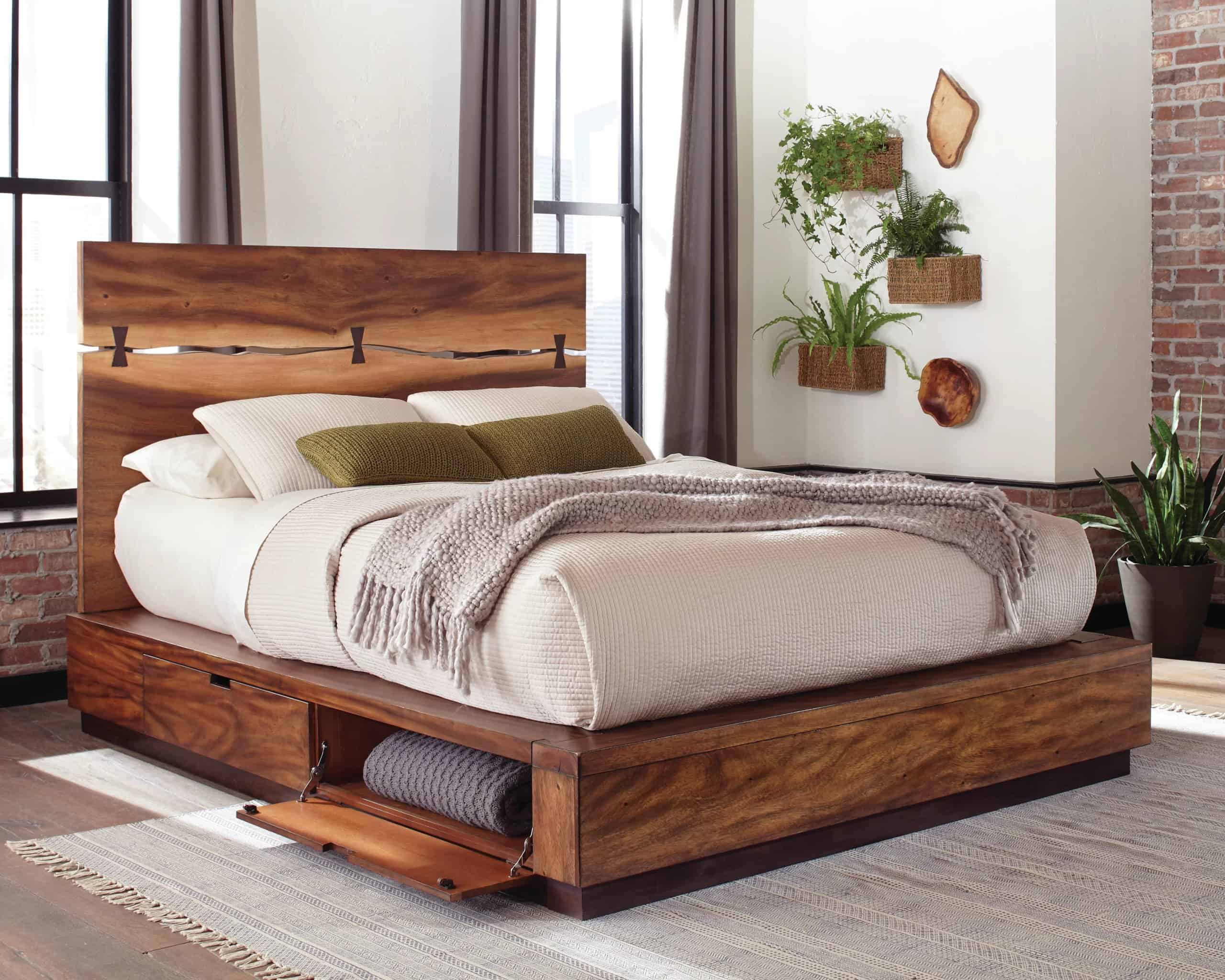 Giường ngủ ngăn kéo gỗ bền