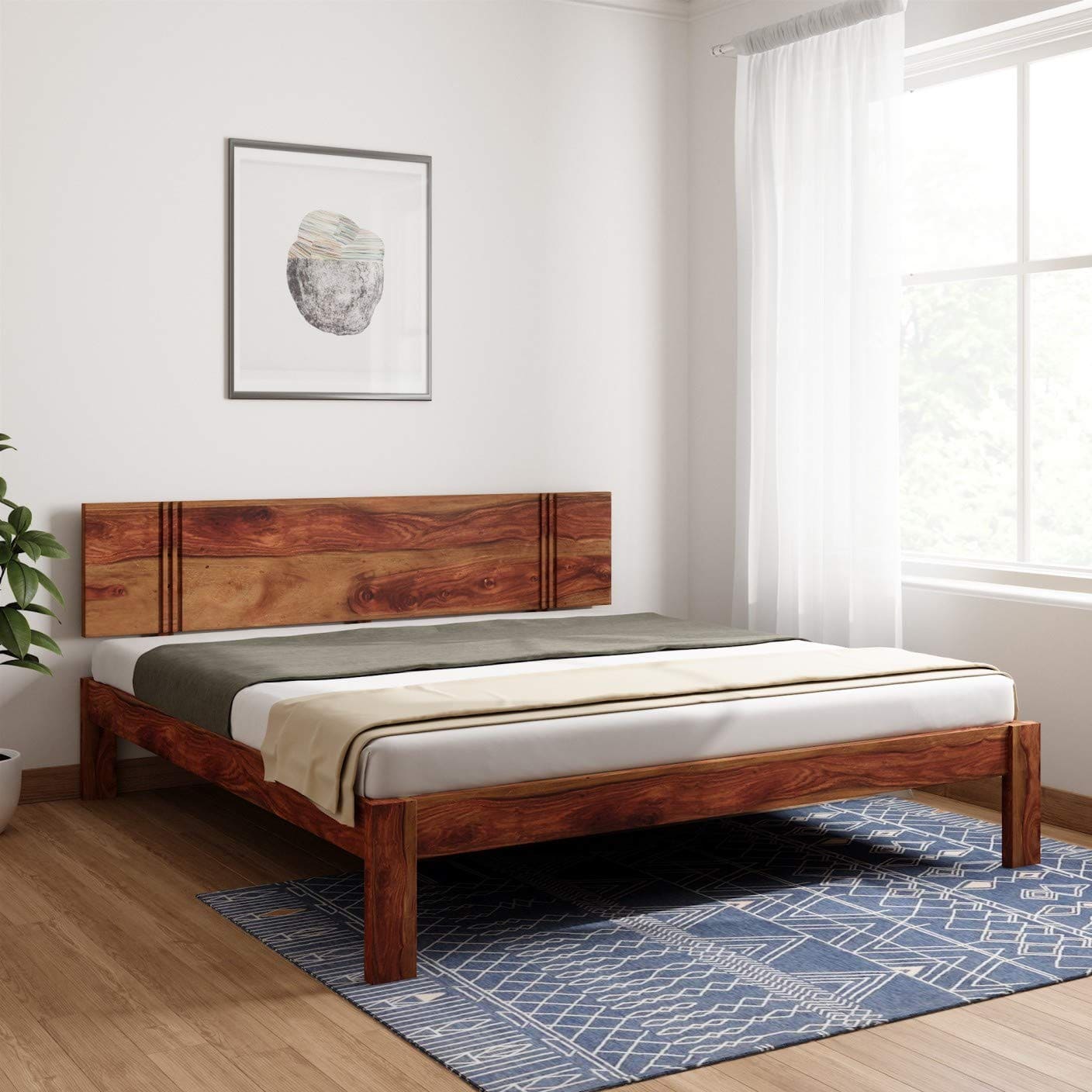 Mẫu giường gỗ đẹp 3