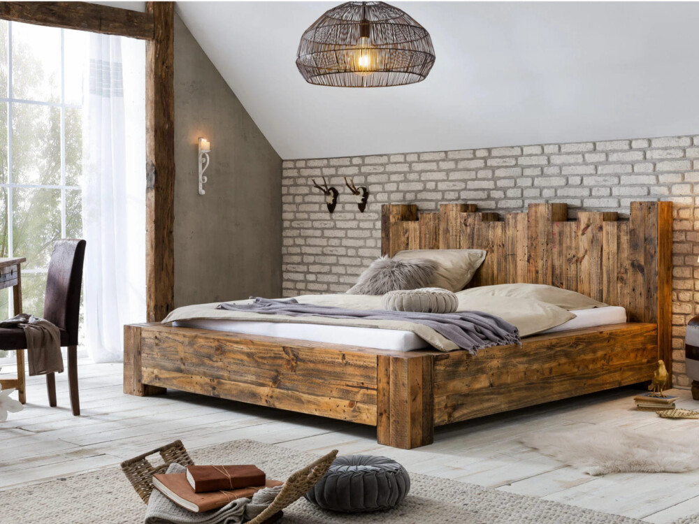 Mẫu giường gỗ đẹp 4
