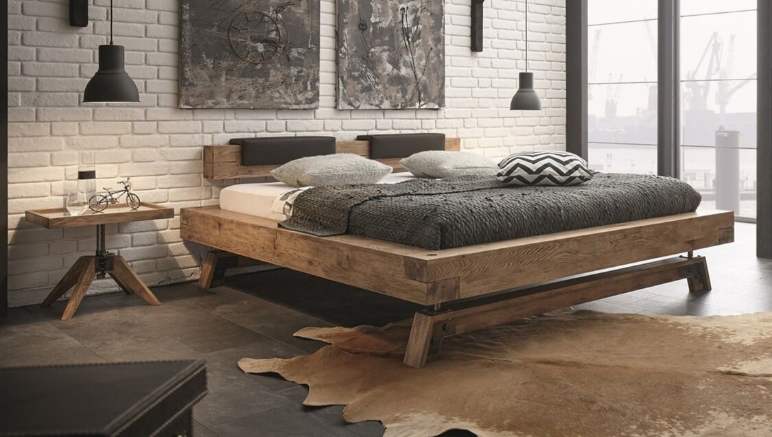 Mẫu giường gỗ đẹp 5