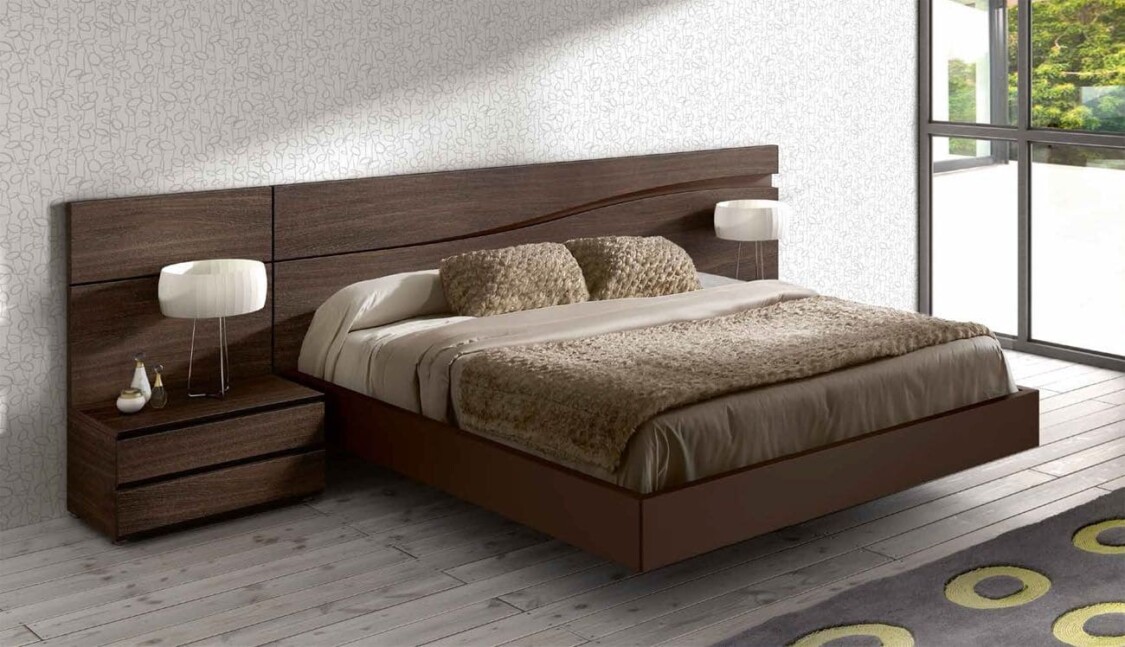 Mẫu giường gỗ ép đẹp 20