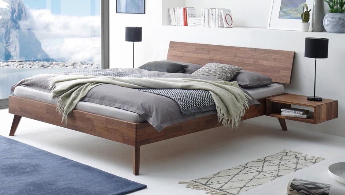 Mẫu giường gỗ ép đẹp 21