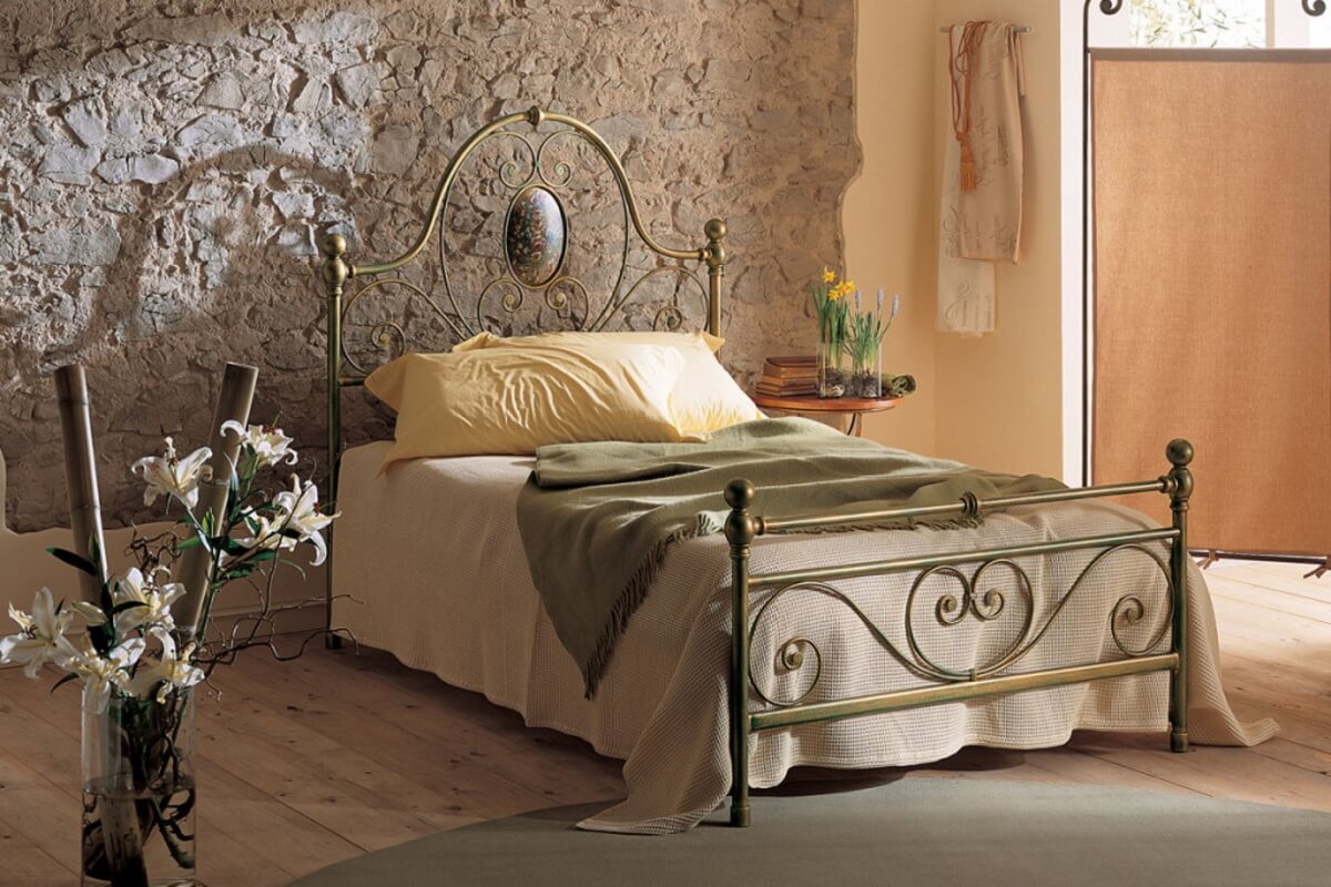Mẫu giường ngủ sắt phong cách cổ điển 3