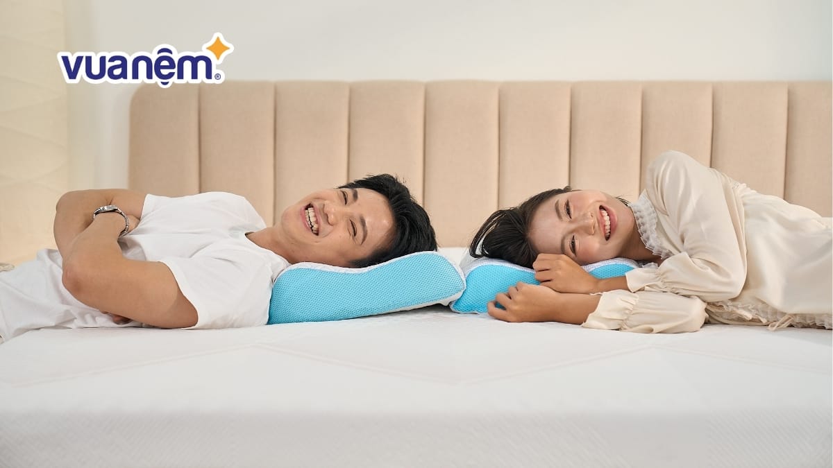 Top 10 loại gối cho người nằm nghiêng, hữu ích giảm đau cổ vai gáy mới nhất 2025
