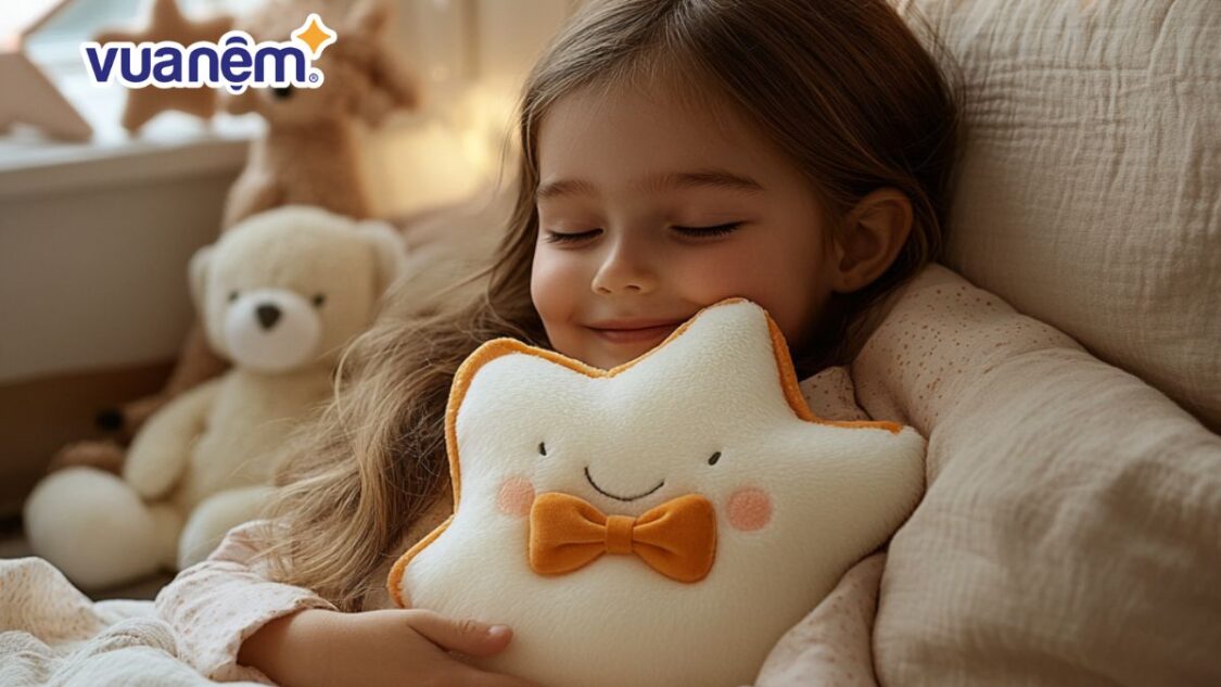 Kinh nghiệm chọn mua gối ôm cho trẻ đúng chuẩn