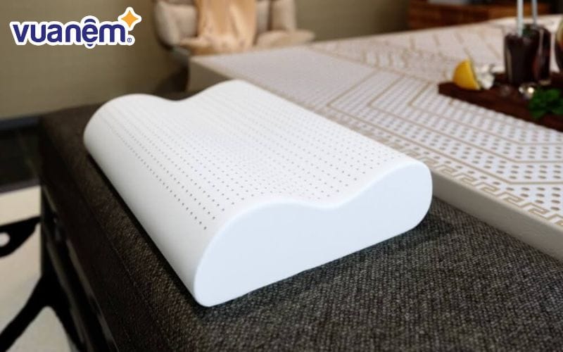 Kinh nghiệm chọn gối cao su gợn sóng để hỗ trợ giảm đau mỏi cổ, vai gáy khi ngủ
