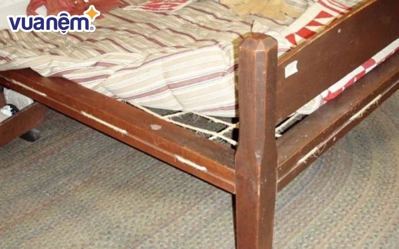 Nệm của người La Mã cổ đại được nâng đỡ bởi những sợi dây thừng
