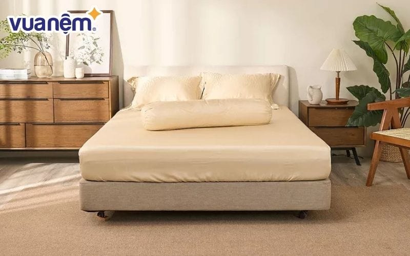 Lựa chọn drap giường màu trơn đẹp - Amando Lagom
