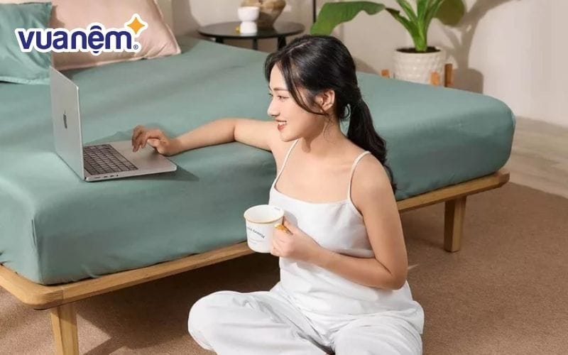 Chọn mua drap giường chất lượng tại Vua Nệm
