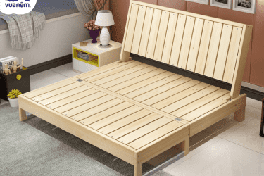 giường gấp gỗ