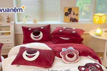 màu sắc chăn ga gối cho phòng ngủ của bé