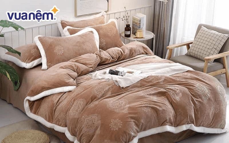 Chăn bông còn giúp tăng thẩm mỹ cho không gian
