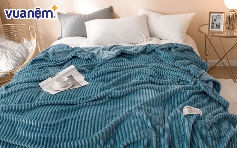 Mền cotton nhung - Mẫu 4
